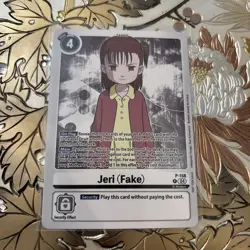 Digimon Card Game Jeri (Fake) P-158 P NM - Image 1