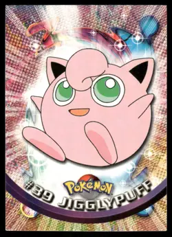 Pokemon Cards Jigglypuff #39 Topps Trading Cards Series 1 NM *4 - Image 1