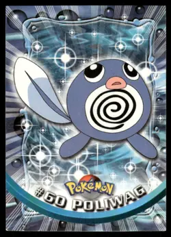 Pokemon Cards Poliwag #60 Topps Trading Cards Series 1 NM *2 - Image 1