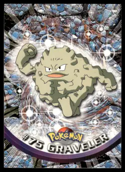 Pokemon Cards Graveler #75 Topps Trading Cards Series 1 NM *3 - Image 1