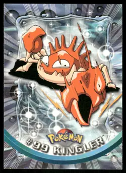 Pokemon Cards Kingler #99 Topps Trading Cards Series 2 NM *2 - Image 1
