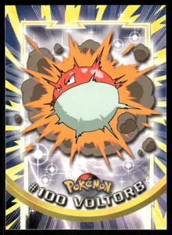 Pokemon Cards Voltorb #100 Topps Trading Cards Series 2 NM *1 - Image 1