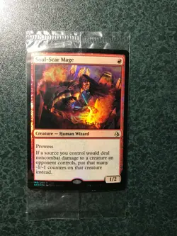 Soul-Scar Mage FOIL Prerelease - MTG NM Condition Card - Amonkhet - Image 1
