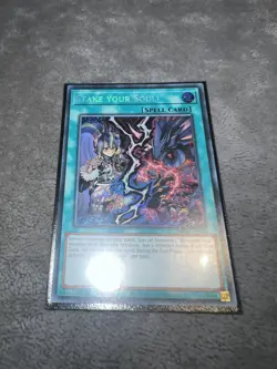 Yu-Gi-Oh TCG Stake Your Soul Prismatic Secret Rare Card MP24-EN142 - Image 1