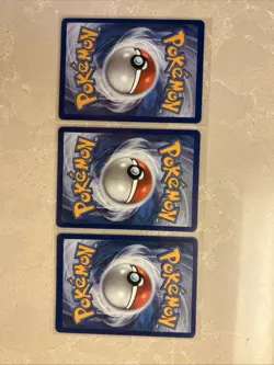 Pokemon Bulbasaur Charmander Squirtle Basic Holo Card Lot - 3 Cards - Image 2