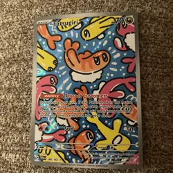Pokemon TCG Tatsugiri Twilight Masquerade Illustration Rare Card 186/167 NM - Image 1