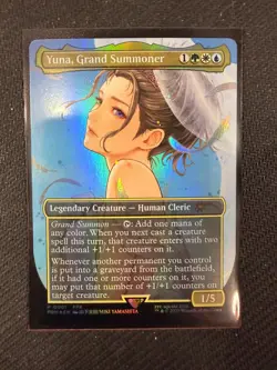 MTG x Final Fantasy: Yuna, Grand Summoner Single Promo Card - Image 1