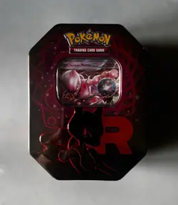Pokemon Destined Rivals Mewtwo Tin – Sealed – Trading Cards TCG - Image 1