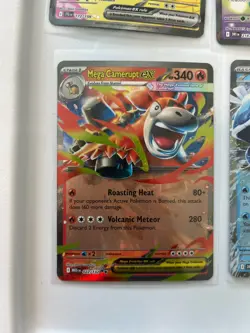 Pokemon TCG Card Lot 9 Holo Promo 2023 Mimikyu, Mega Camerupt, Dondozo, Venusaur - Image 2
