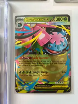 Pokemon TCG Card Lot 9 Holo Promo 2023 Mimikyu, Mega Camerupt, Dondozo, Venusaur - Image 5