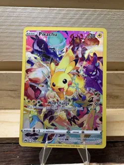 Pokemon TCG Pikachu Card Crown Zenith 160/159 Holo Secret Rare NM - Image 1