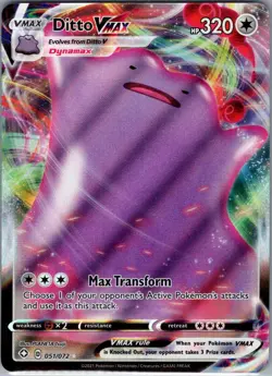 Ditto VMAX 051/072 Shining Fates - Pokemon Card - NM - Image 1