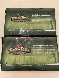 Pokemon TCG 2023 Trick or Trade Booster Bundle Set of 2 Halloween Trading Cards 820650852572 - Image 2