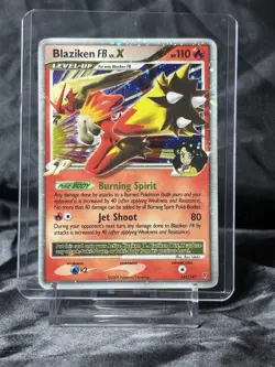Pokemon Card - Blaziken FB Lv.X Holo Rare - 142/147 - Supreme Victors - Image 1