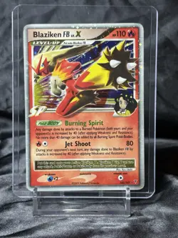 Pokemon Card - Blaziken FB Lv.X Holo Rare - 142/147 - Supreme Victors - Image 2