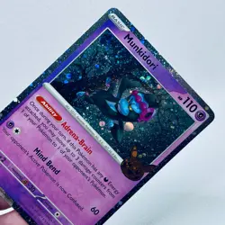 Pokemon Trick or Trade 2024 Munkidori Cosmos Holo Rare Card - Image 3