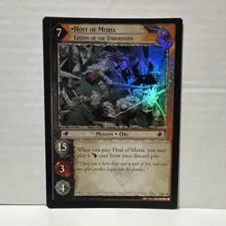 Decipher HOLO Host of Moria Minion The Lord of the Rings TCG Card 9R+41 - Image 1
