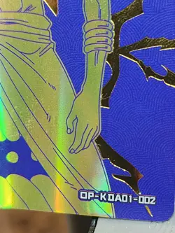 Monkey D Luffy UR OP-KDAD1-002 One Piece Anime TCG CCG Anime Card Nico Boa Holo - Image 3