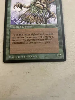 ***English Wood Elemental*** MTG Legends Magic Kid Icarus - Image 3