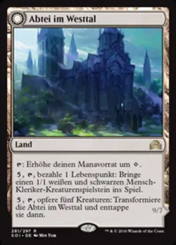 Magic The Gathering MTG WESTVALE ABBEY GERMAN Shadows over Innistrad NM - Image 1