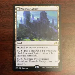 Westvale Abbey // Ormendahl, Profane Prince Shadows over Innistrad LP MTG - Image 1