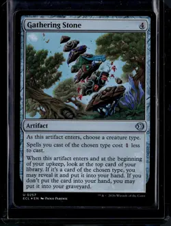 Gathering Stone - 257 - Foil - ECL - NM - MTG Magic the Gathering - Image 1