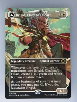 MTG Brigid, Clachan's Heart (Borderless) Lorwyn Eclipsed (ECL) R 285 NM Magic - Image 1