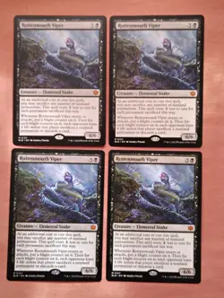 4x Rottenmouth Viper **NEAR MINT** **UNPLAYED** MTG - Image 1