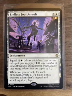 Endless Foot Assault - 8 - MTG: Teenage Mutant Ninja Turtles - Rare - Regular - Image 1