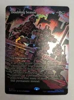 Doubling Season - Foil Extended Art PZA NM MTG - Image 1