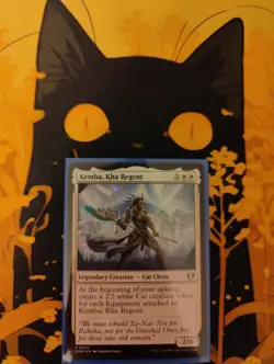 MTG Pauper Commander EDH Casual Deck - Armory Cats 😺 (Mono White Equipment) - Image 1