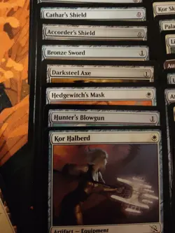 MTG Pauper Commander EDH Casual Deck - Armory Cats 😺 (Mono White Equipment) - Image 4