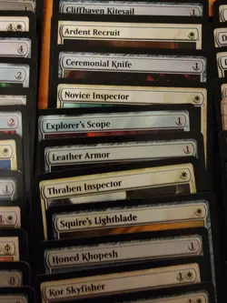 MTG Pauper Commander EDH Casual Deck - Armory Cats 😺 (Mono White Equipment) - Image 5