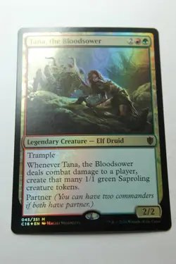 MTG Tana the Bloodsower x1-Foil -Commander 2016-Lightly Played - Image 1