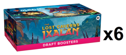 SEALED CASE! 6x Draft Booster Box Lost Caverns of Ixalan LCI MTG - Image 1