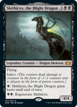 [1x] Skithiryx, the Blight Dragon Near Mint, English Double Masters MTG Magic - Image 1