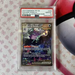 Pokemon Card Walking Wake EX 205/162 Special Illustration Rare PSA 10 - Image 1