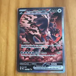 Pokemon - Prismatic Evolutions - Bloodmoon Ursaluna ex 168/131 NM. - Image 1