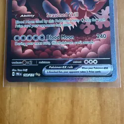 Pokemon - Prismatic Evolutions - Bloodmoon Ursaluna ex 168/131 NM. - Image 3