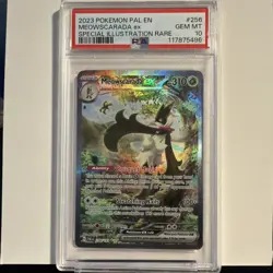 2023 POKEMON PAL EN-PALDEA EVOLVED #256 MEOWSCARADA EX PSA 10 - Image 1