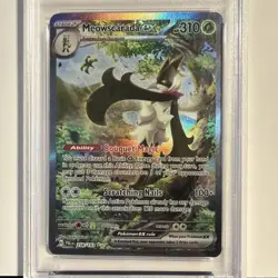 2023 POKEMON PAL EN-PALDEA EVOLVED #256 MEOWSCARADA EX PSA 10 - Image 2