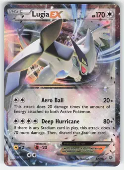 Lugia EX 68/98 Holo Rare EX Ancient Origins Pokemon MP dmg - Image 1