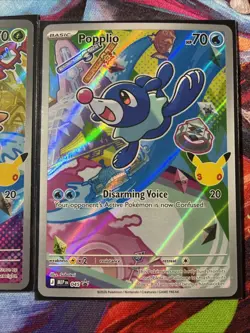 Pokemon First Partner Illustration Collection Alola Rowlet, Litten, Popplio - Image 4