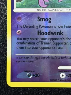 Haunter 40/100 Reverse Holo Pokemon Stormfront LP - Image 5