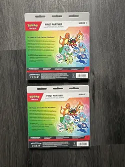 Pokemon First Partner Illustration Collection Series 1 Box New Lot of 2 - Image 2