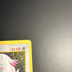 Pokemon TCG Chansey 003/102 Base Set Shadowless 1st Edition Holo Rare 120 HP - Image 4