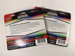 Pokemon Prismatic Evolutions Tech Sticker Collection Set Of 2 New/Sealed - Image 2