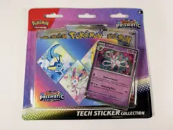 Pokemon Prismatic Evolutions Tech Sticker Collection Set Of 2 New/Sealed - Image 3