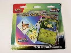 Pokemon Prismatic Evolutions Tech Sticker Collection Set Of 2 New/Sealed - Image 4
