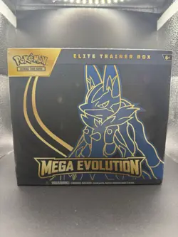 Pokemon - Mega Evolution Lucario Elite Trainer Box (ETB) - Factory Sealed - Image 1